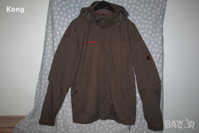 Мъжко Ново яке Mammut Gore tex Мамут Швейцария Sherpa Outdoor мембрана Гор текс Nepal, снимка 2 - Зимни спортове - 53177937