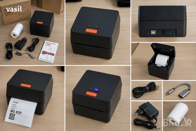 PHOMEMO D420BT – термо принтер за етикети 4×6 / 10×15 см