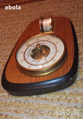 Барометър и термометър , снимка 2 - Антикварни и старинни предмети - 35871062