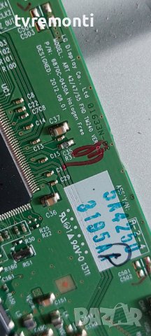 TCon BOARD 42/47/55 FHD TM240 Ver0.1 P/N ,6870C-0450A Panasonic TX-L42ETW60 42inc DISPLAY LC420EUD-F, снимка 2 - Части и Платки - 41814131