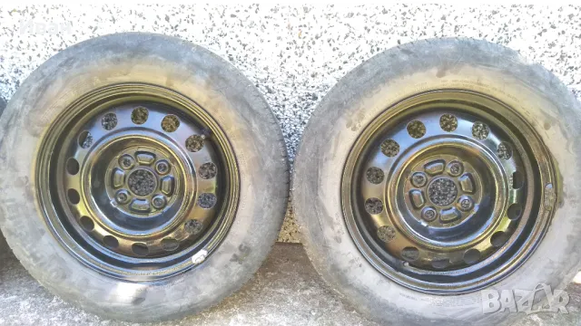 Летни гуми с метални джанти 14 цола CONTINENTAL ECOCONTACT 6 185/65 R14 86T