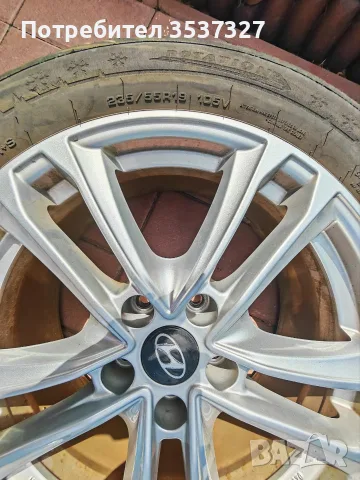 Джанти 19" Hyundai Ioniq 5 със зимни гуми, снимка 2 - Гуми и джанти - 56140128