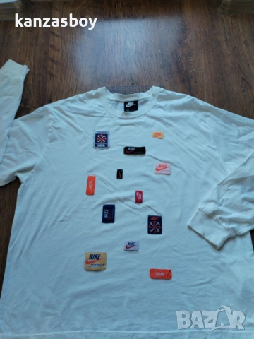 Nike Sportswear Logo - страхотна мъжка блуза 2ХЛ, снимка 5 - Блузи - 53047260