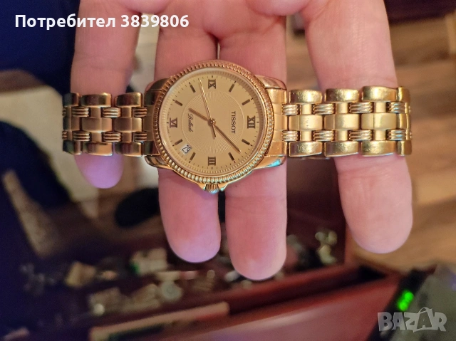 Tissot. Ballade c277/377w...позлатен. часовник, снимка 2 - Мъжки - 53477424