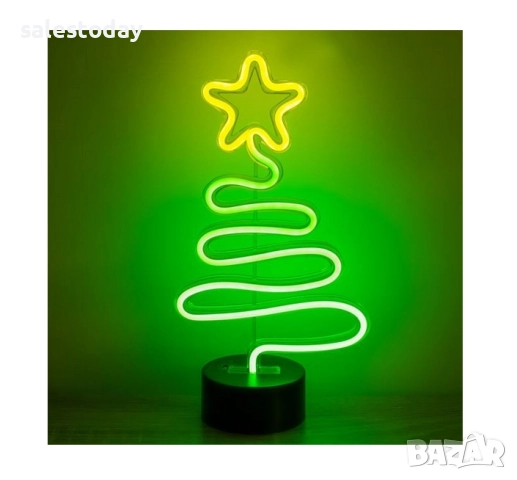 Светеща елха, декоративна 29,5см