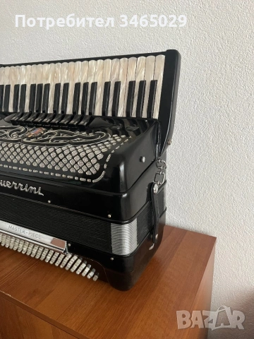 Акордеон Guerrini Symphony 120 баса, снимка 3 - Акордеони - 53647558