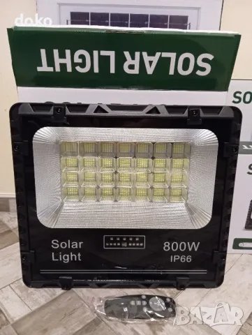 Соларен прожектор 200/400/800W, снимка 2 - Соларни лампи - 48838683