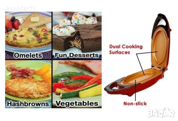 Тиган ABS Red Copper 5 minutes Chef за бързо готвене, снимка 3 - Бельо - 39239189