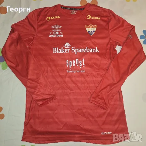 Оригинална Umbro тениска Sørumsand IF – номер 10, дълъг ръкав (Норвегия)