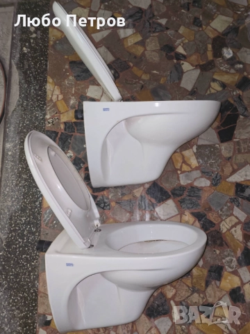 Конзолна тоалетна чиния Geberit със Структура за вграждане Grohe