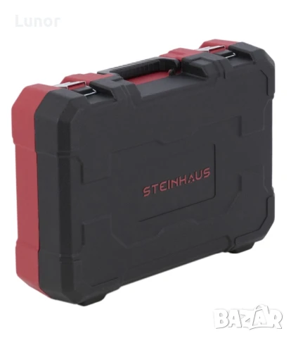 Акумулаторен ъглошлайф Steinhaus ONE 18V, Ø125 мм, 11 500 об/мин, кутия + аксесоари, снимка 6 - Други инструменти - 51131439