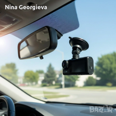 Видеорегистратор Black BOX Super HD 1296P + задна камера, снимка 3 - Аксесоари и консумативи - 53853357