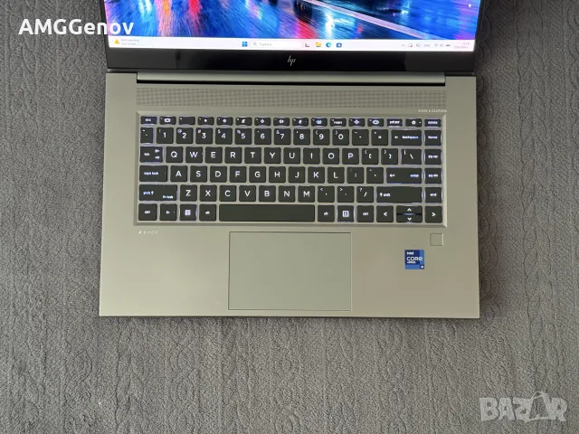 15.6' UHD 4K AMOLED Touch/i9-11950H/Hp Zbook Studio G8/32GB DDR4/1TB SSD/RTX A2000, снимка 4 - Лаптопи за работа - 54228873