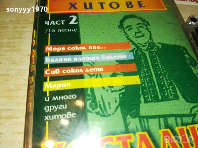 КОСТАДИН ГУГОВ-МАКЕДОНСКИ ХИТОВЕ 1703221206, снимка 5 - Аудио касети - 36135467