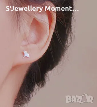 Сребърни обеци 925 различни модели, снимка 3 - Обеци - 47269003