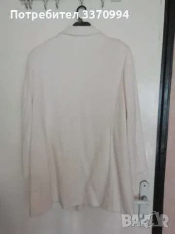 Класическо бяло сако на марката EMILIA LAY , снимка 2 - Сака - 49034471