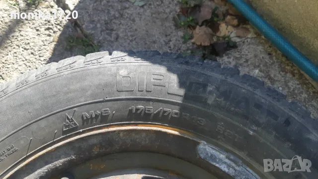 Две зимни гуми-175/70/13, снимка 4 - Гуми и джанти - 56021860