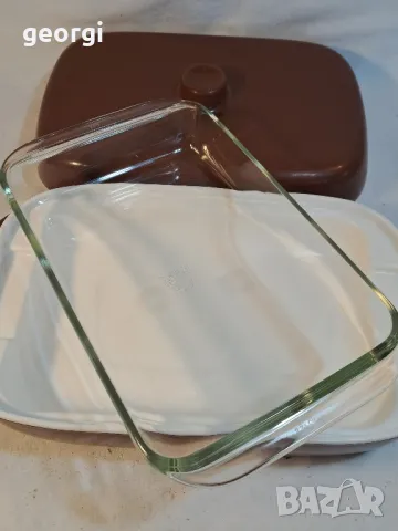немска термо изолираща кутия за плато от йенско стъкло   20/4, снимка 5 - Аксесоари за кухня - 49149202