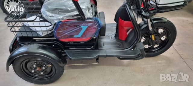 Триколка електрическа 2000W/60V/25AH високопроходима , снимка 2 - Мотоциклети и мототехника - 41960421