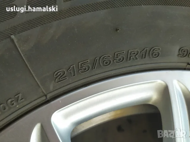 Алуминиеви джанти с гуми Audi, снимка 5 - Гуми и джанти - 55898803