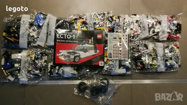 НОВО ЛЕГО 10274 Криейтър Експерт - ECTO-1 LEGO 10274 Creator Expert - ECTO-1 LEGO 10274, снимка 6 - Конструктори - 36073527