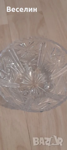 Кристална бомбониера Чехословакия Намаление , снимка 4 - Антикварни и старинни предмети - 51100586