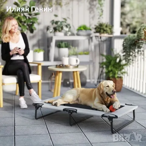 PawHut Преносимо повдигнато легло за кучета, снимка 3 - За кучета - 55986239