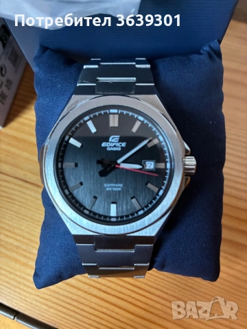 Касио едифайс сапфир-стъкло, снимка 7 - Мъжки - 51205919