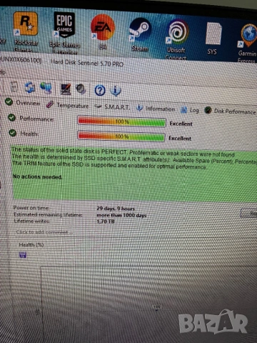 Samsung NVMe - 1TB (SSD), снимка 3 - Твърди дискове - 53735492