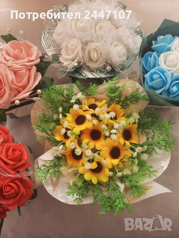 Изкуствени цветя, снимка 12 - Изкуствени цветя - 53702221