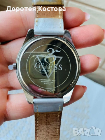 GUESS оригинален дамски часовник от Англия с японски механизъм, снимка 3 - Дамски - 53758013