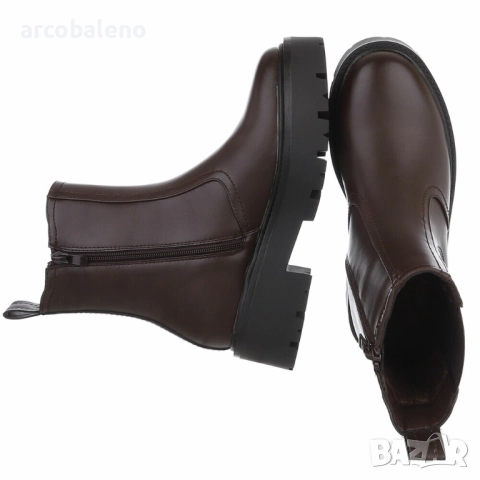 Дамски боти тип „Челси“, 3цвята , снимка 4 - Дамски боти - 51975785