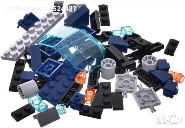 Конструктор "Tech Police vs Star Pirate" 5 броя фигурки – 623 части, 6+ 8601-4, снимка 2 - Конструктори - 51370226