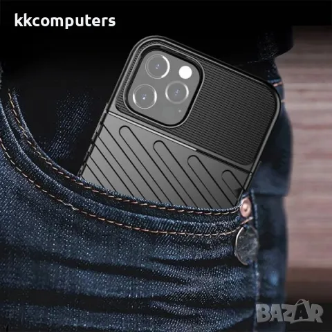 Калъф силикон Thunder / Черен / за Samsung A26 Баркод : 3131919, снимка 3 - Калъфи, кейсове - 50325535