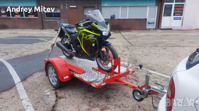 Ремарке за мотоциклет под наем, снимка 8 - Ремаркета - 36064175