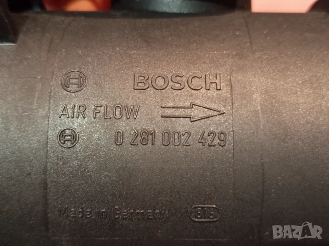 Дебитомер BOSCH за AUDI A4 A6 VW Passat B5 - 2.5TDI, снимка 5 - Части - 51022000