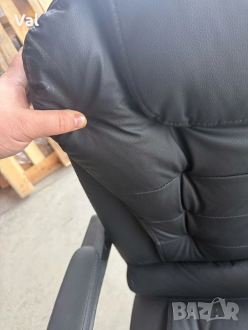 Ергономичен въртящ се офис стол с масаж и поставка за крака, снимка 17 - Столове за офис - 53641861