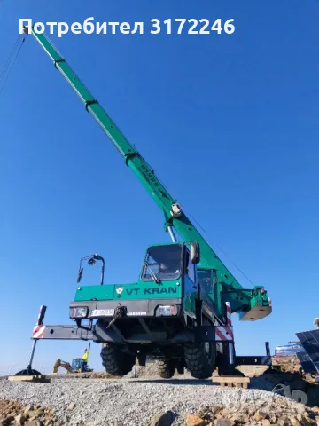 УСЛУГИ С АВТОКРАН VT KRAN LTD, снимка 3 - Индустриална техника - 49455128