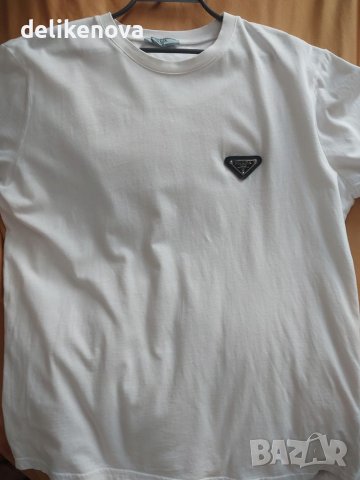 PRADA. Original. 100% Памук Мъжка тениска, снимка 2 - Тениски - 41651594
