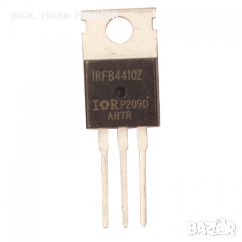 IRFВ4410Z MOSFET-N транзистор Vdss=100V, Id=97A, Rds=0.0072Ohm, Pd=230W, снимка 3 - Друга електроника - 39411001