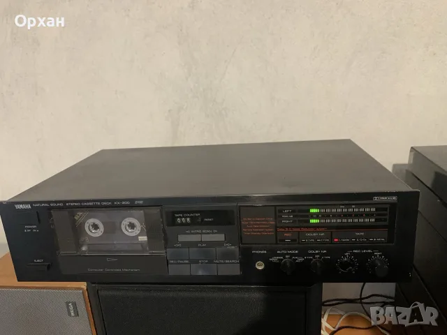 Продавам стерео касетен дек Yamaha KX-200 от легендарната серия Natural Sound.