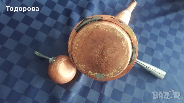 Чайник джезве от бакър-, снимка 5 - Колекции - 36003363