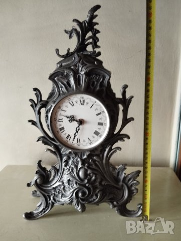 ретро каминен часовник в стил рококо, снимка 3 - Други ценни предмети - 41575809