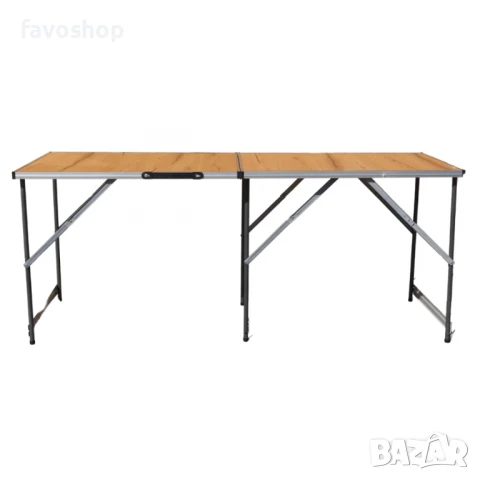FAVO DUO DECOR – Сгъваема маса с дървесен MDF плот, снимка 2 - Други - 51036241