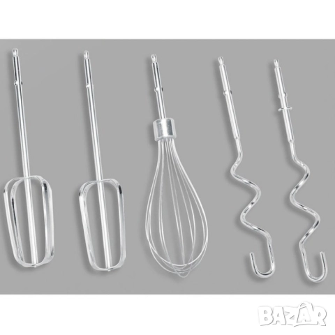Миксер с купа Royalty Line RL-HM19015, 700W, 6 бъркалки, 3 л, Турбо, 5 скорости, снимка 2 - Друга електроника - 51854086
