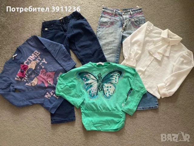 Лот дрешки,р-р 128