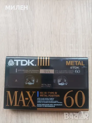 TDK MA-X Аудио касета, снимка 1 - Аудио касети - 48481655