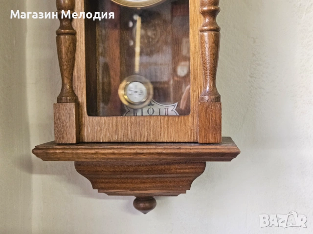 Немски стенен часовник Selva. Часовникът е в отлично визуално и техническо състояние, без забележки , снимка 3 - Стенни часовници - 49984160
