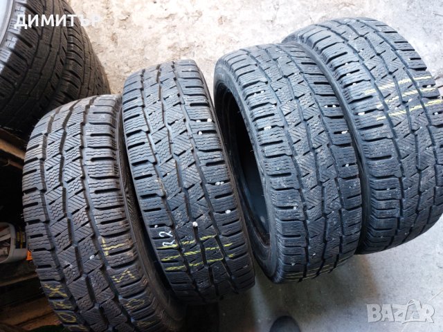 4бр.зимни MICHELIN 195/60/16C 99T DOT 3620, снимка 1 - Гуми и джанти - 40458428