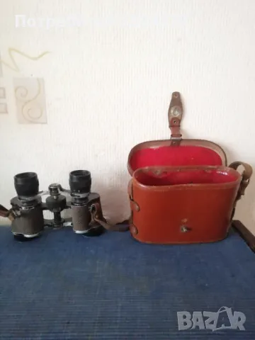 Стари бинокъли използвани и във войната.  N:3 малък бинокъл, немски с,, ЛОВНИ МОТИВИ", снимка 5 - Антикварни и старинни предмети - 44009907